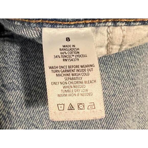 Aeropostale High Rise, Cargo, Wide Leg Women's Jeans, Size 8 - Picture 4 of 7